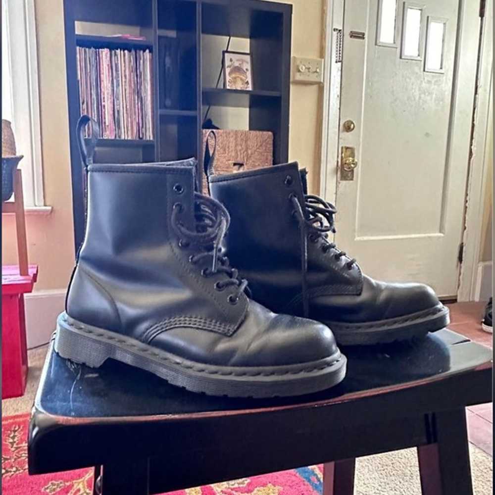 DR. MARTENS 1460 Leather Mono Boots M 8 W 9 - image 7