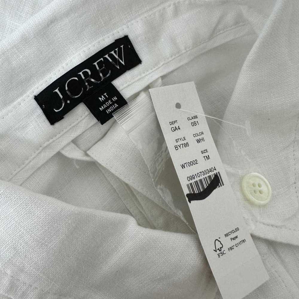 J.Crew Linen mini dress - image 4