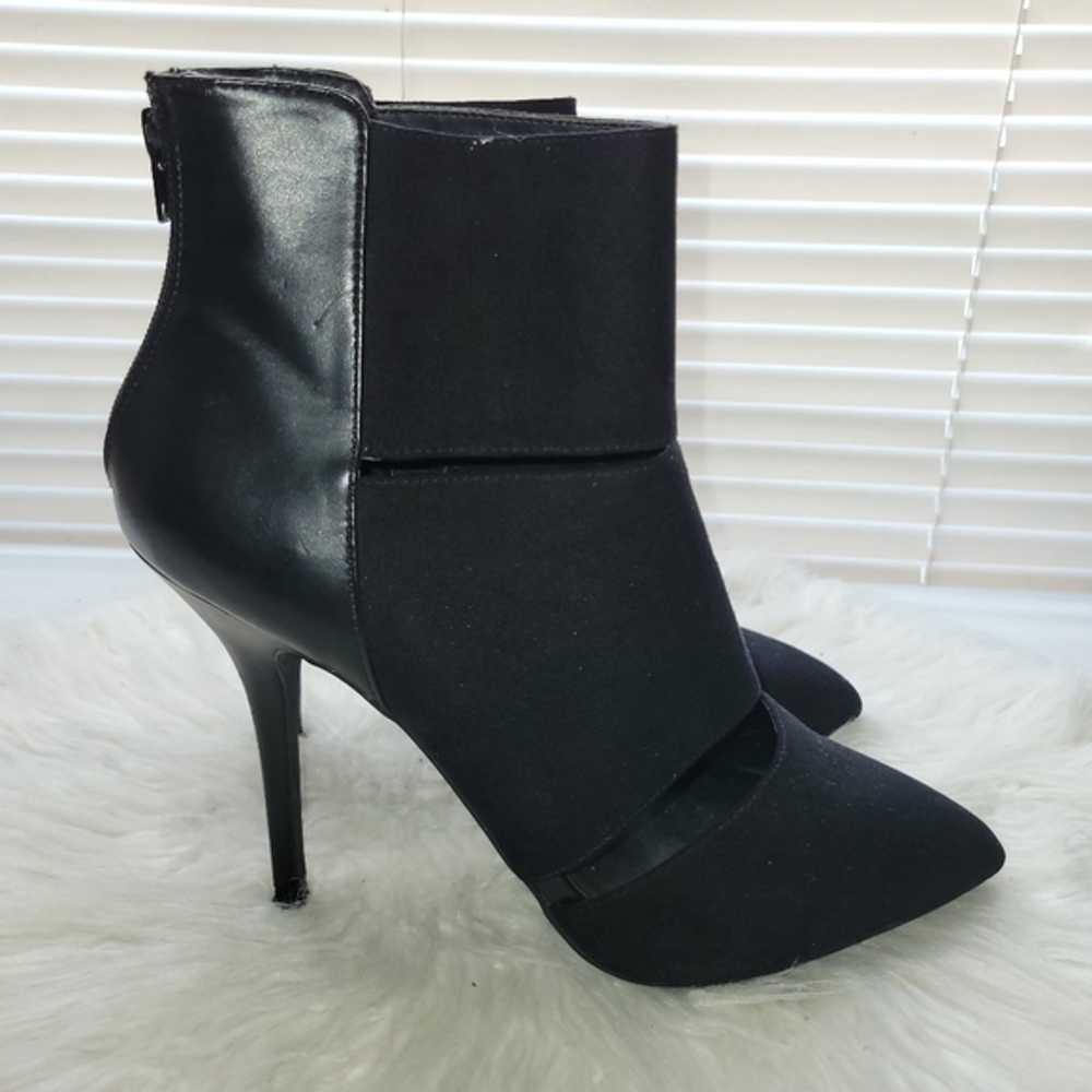 Shoedazzle Katrice Cut Out Bootie Ankle Boot heel… - image 9