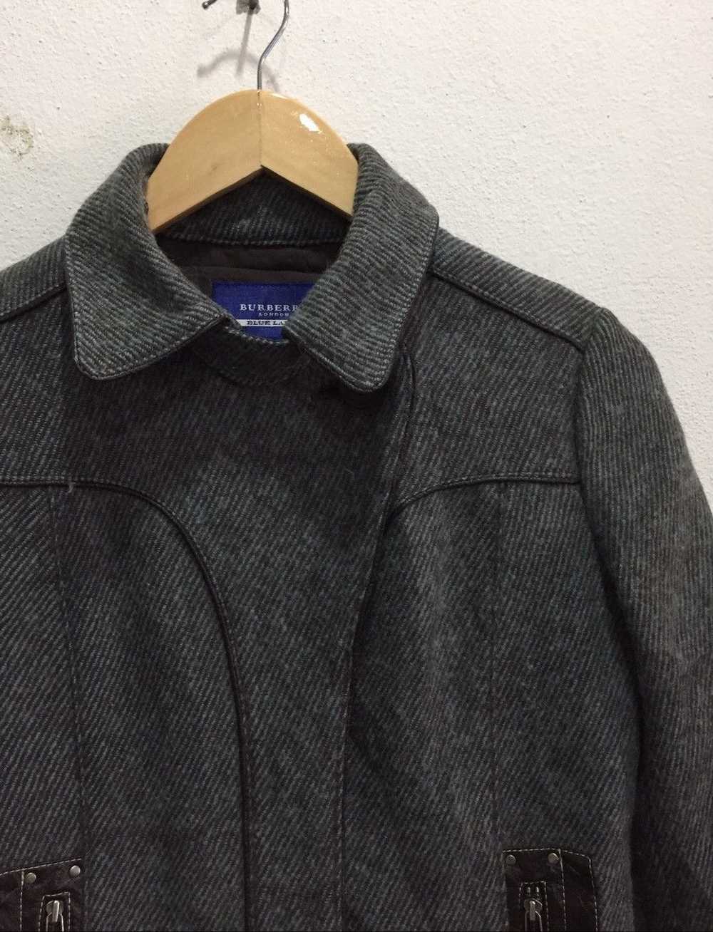 Burberry × Designer Burberry Blue Label Wool Coat… - image 3