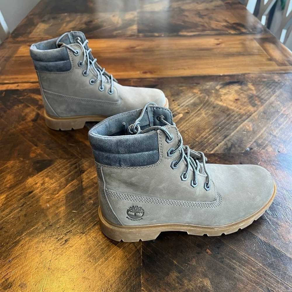 Timberland Linden Woods 6” Premium Grey Nubuck Wa… - image 8