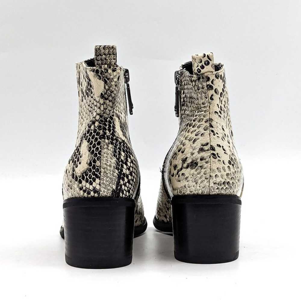 Blondo Women Gray Snake Print Western Chelsea Boo… - image 3