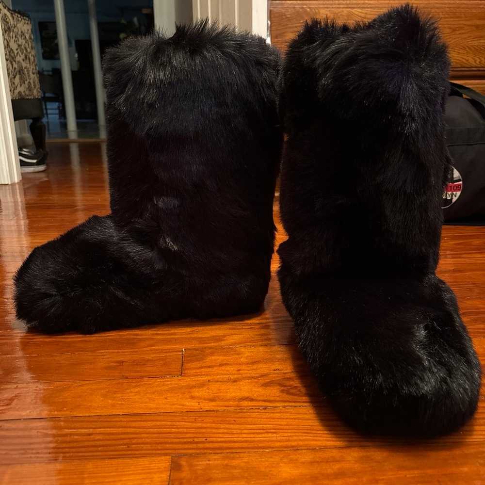 Faux Fur Boots for Women - image 2