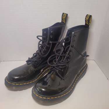 Dr. Martens 1460 Patent Leather Lace Up Size 8 - image 1