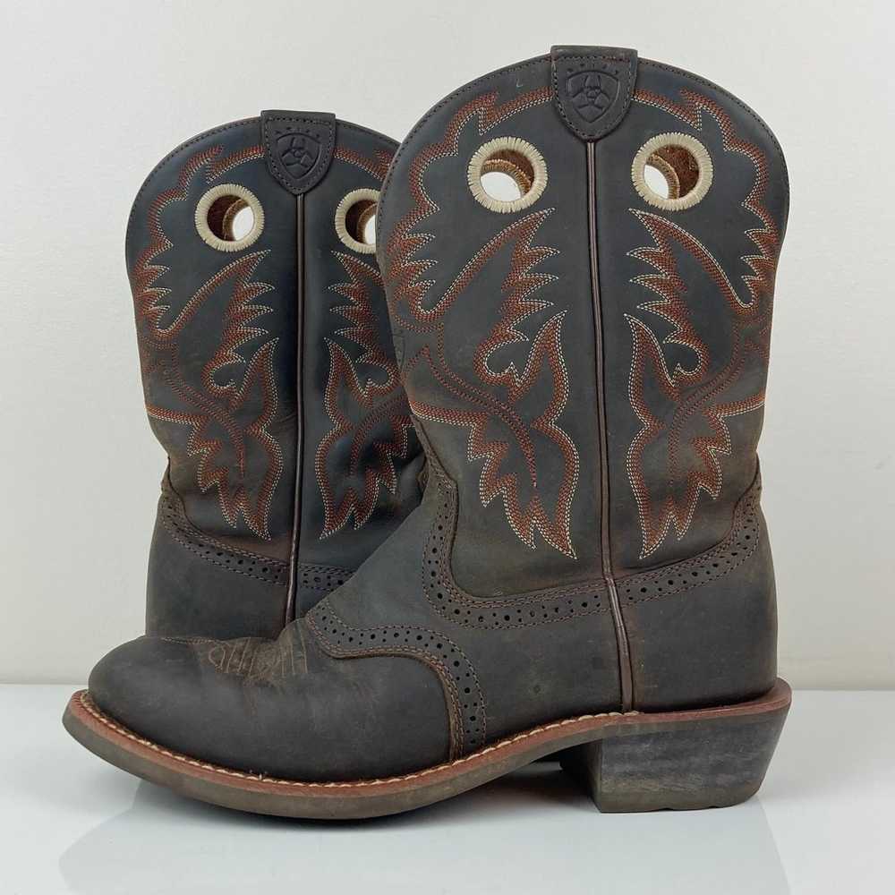 Ariat Women’s Heritage Roughstock Brown Leather W… - image 3