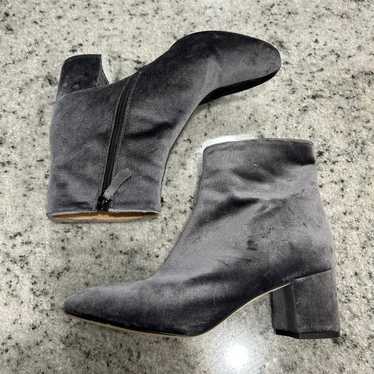 J.CREW Hadley velvet boot