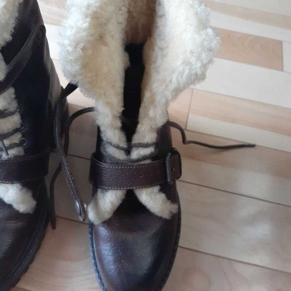 Polo Ralph Lauren Sheepskin Boots. - image 4