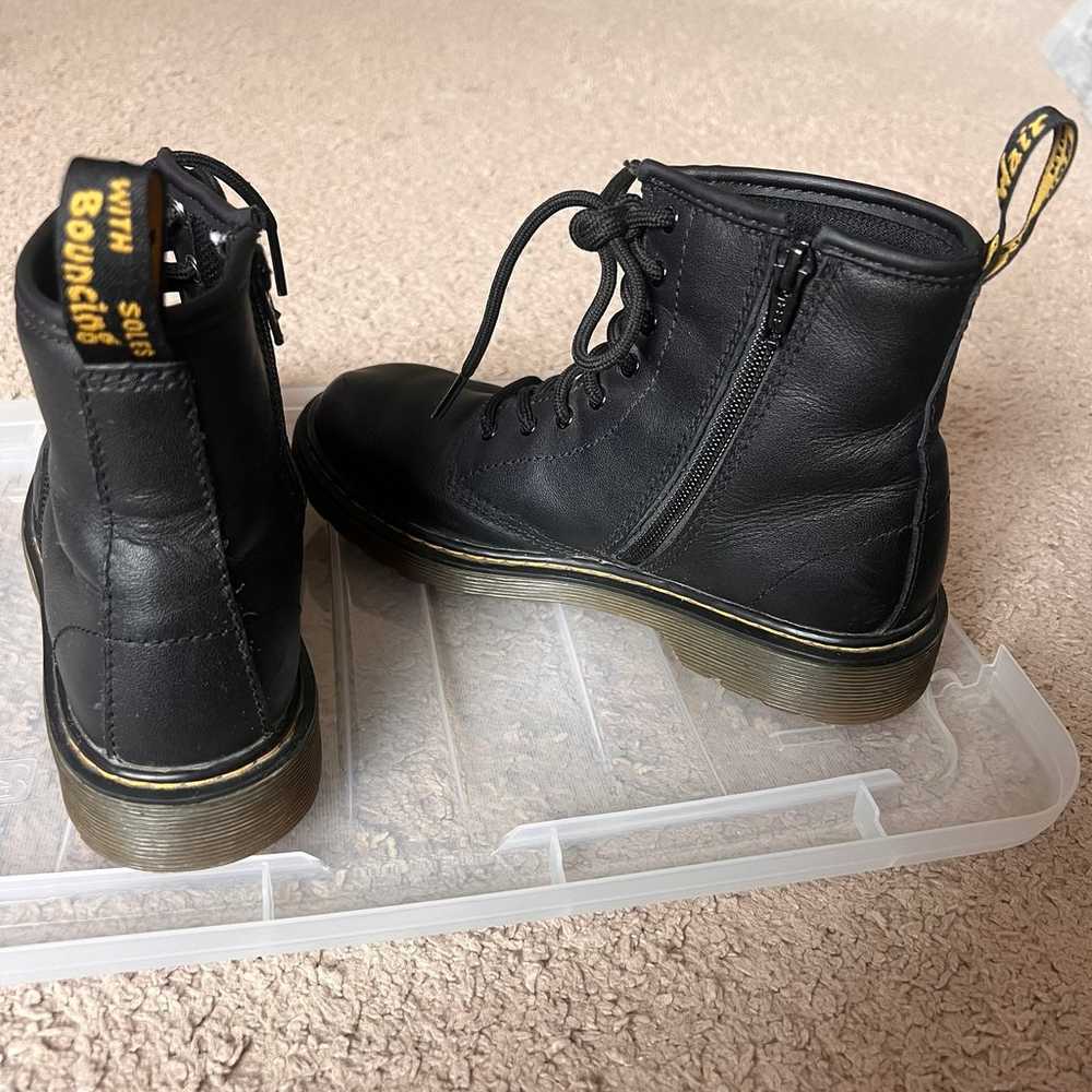 Dr. Martens 1460 J Black Boots Size 36 EU - image 2