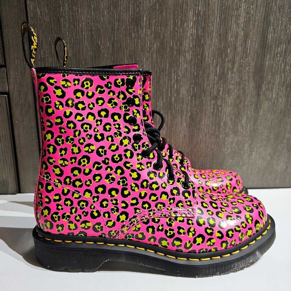 NEW Dr Martens Docs 1460 Smooth Leather Leopard P… - image 2