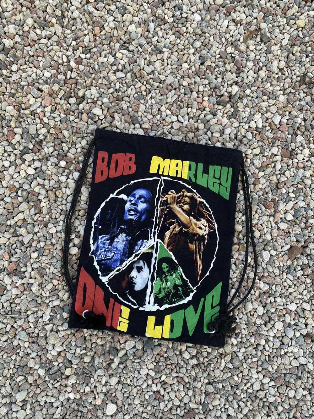 Bob Marley × Vintage Vintage Bob Marley Bag Canva… - image 1