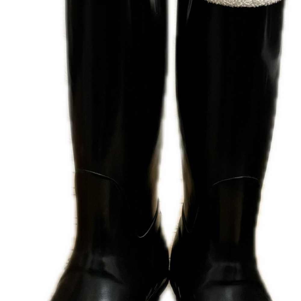 Hunter Black Boots with Lining - image 2