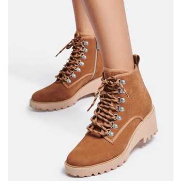 Dolce Vita Lace Up Huey Hiker Boots in Whiskey Nu… - image 1