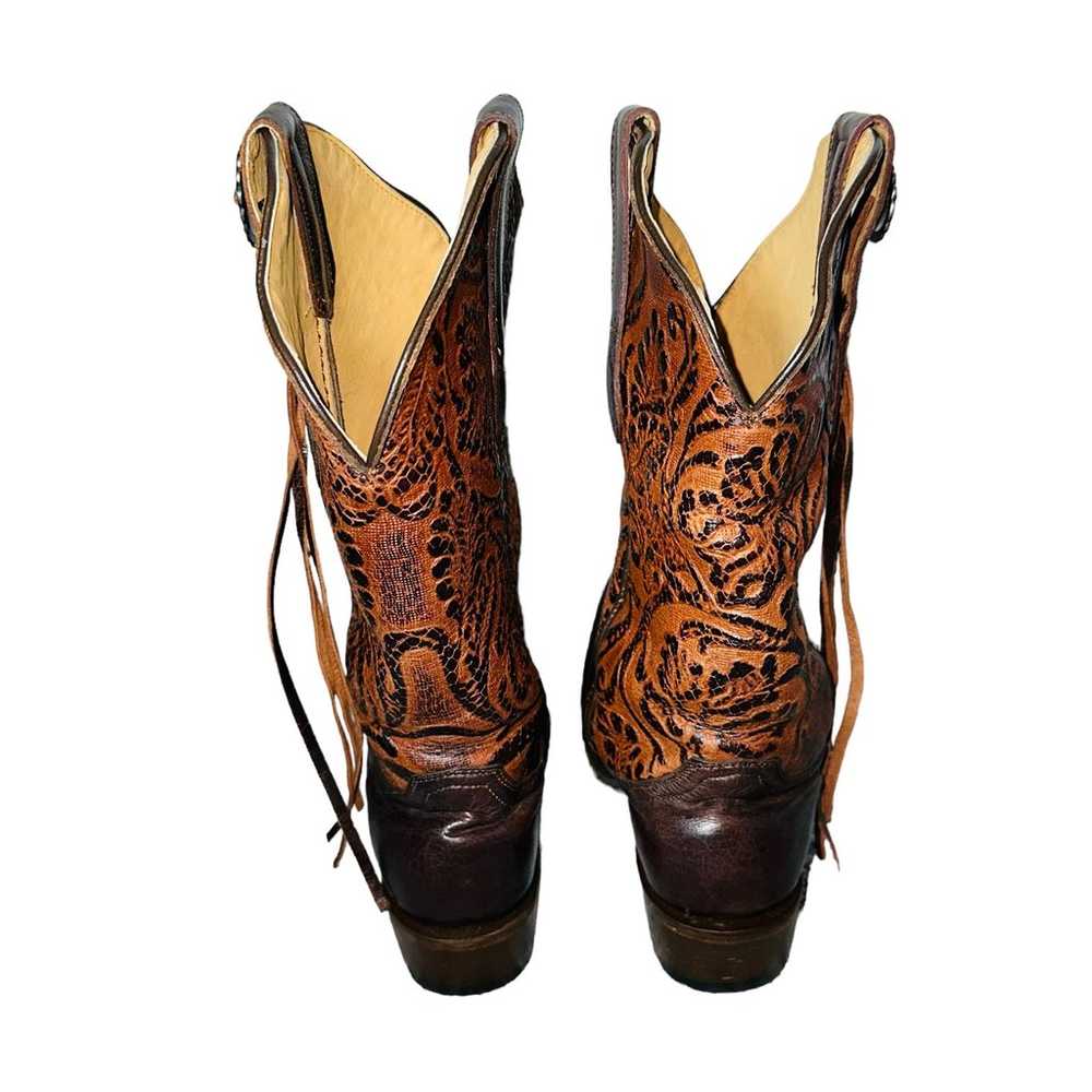 Shyanne Western Boots Cheyenne BrownSz 7.5 M Leat… - image 6