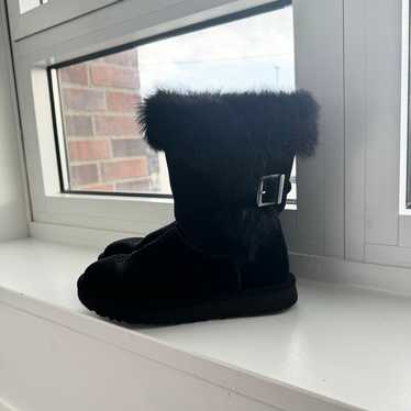 Black Ugg Boots Size 6