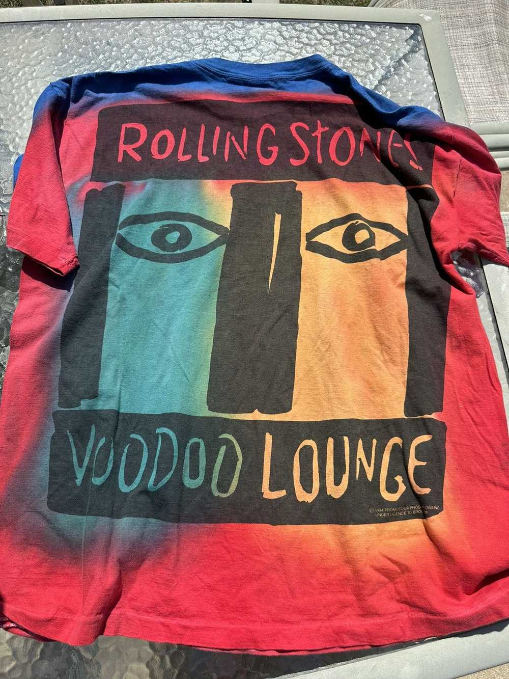 Brockum Rolling Stones 1994 Voodoo Lounge Shirt!! - image 3