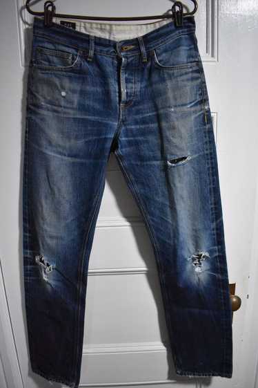 Hiut Hiut Selvedge Jeans Vintage Straight Distress