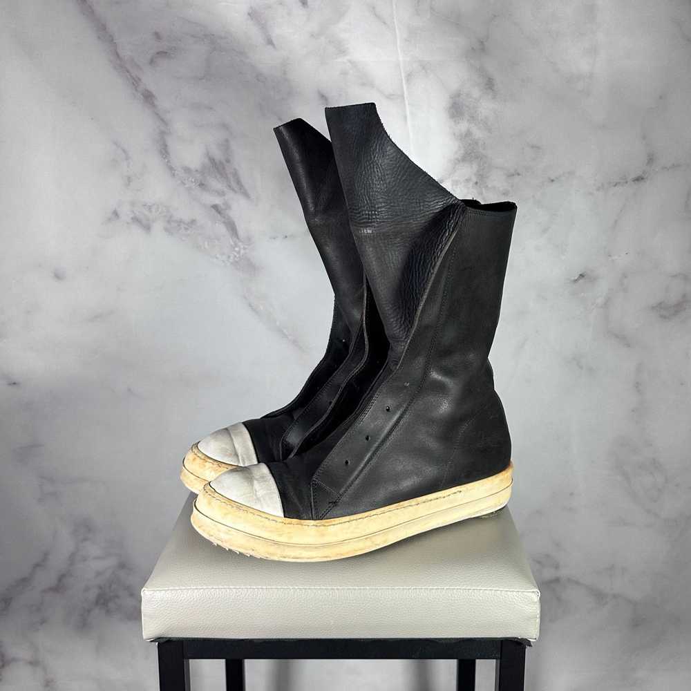 Rick Owens OG Tall Laceless Ramone - image 1