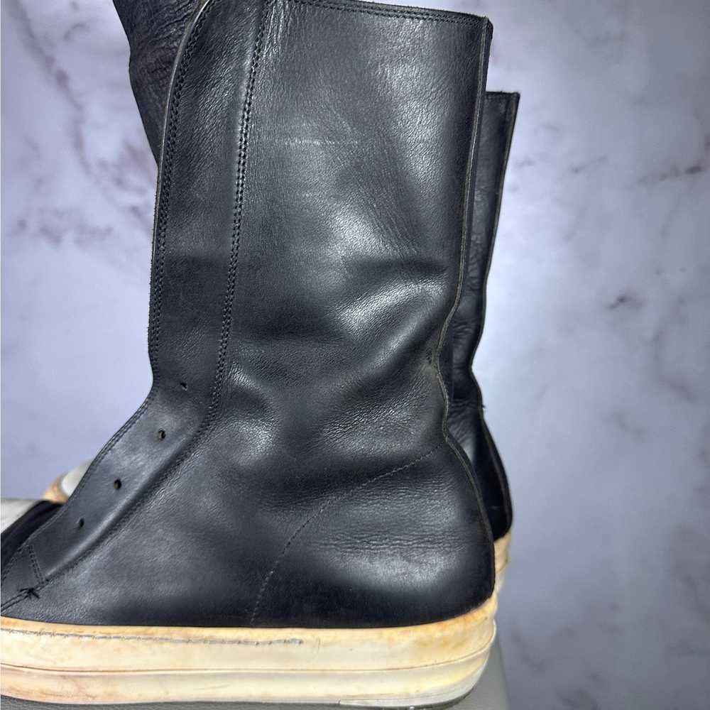 Rick Owens OG Tall Laceless Ramone - image 4