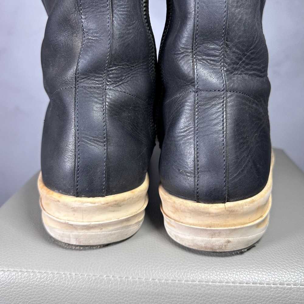 Rick Owens OG Tall Laceless Ramone - image 7