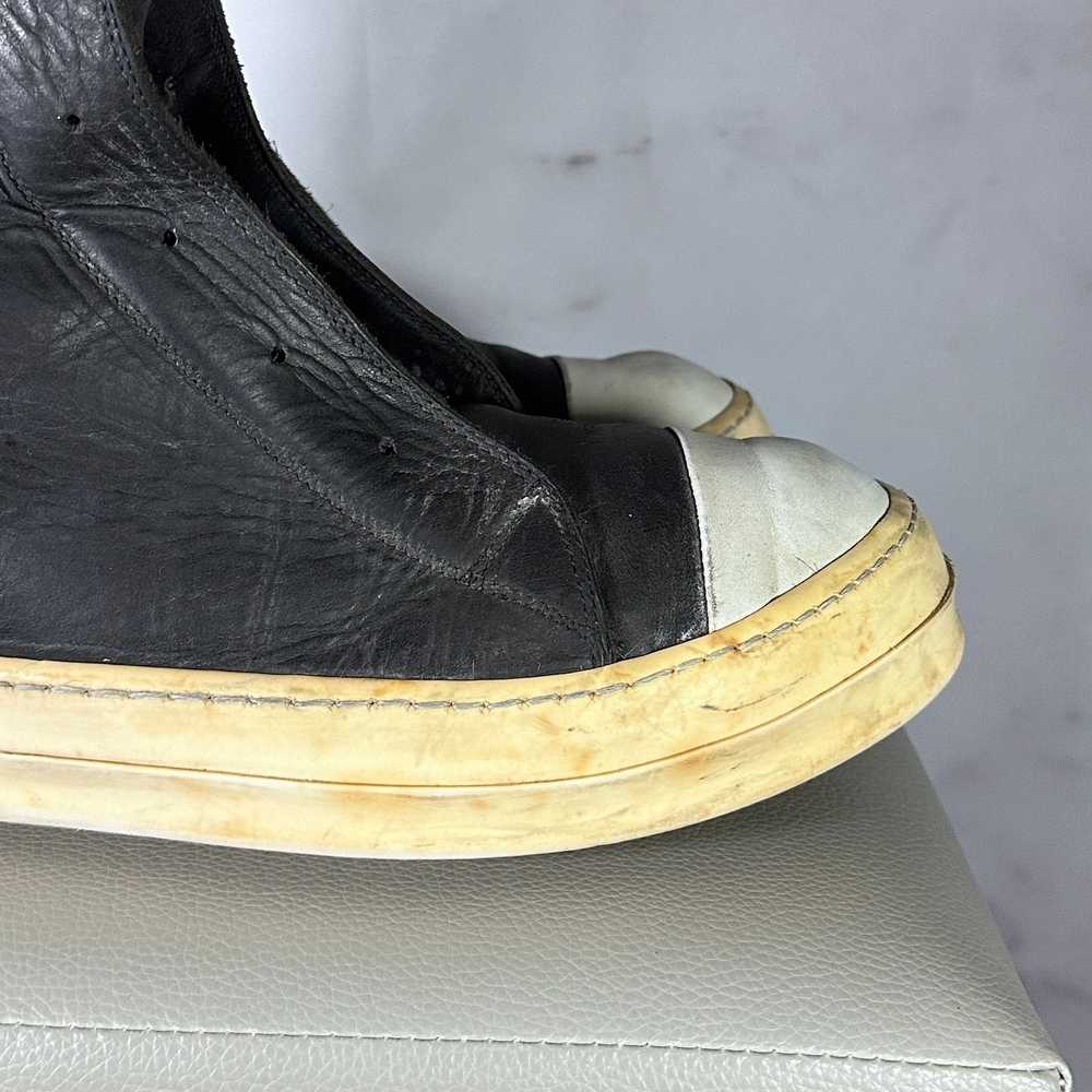 Rick Owens OG Tall Laceless Ramone - image 9