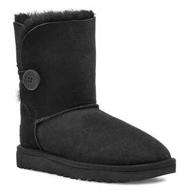 UGG Bailey Button 'Black' Winter Boot Size 9 - image 1