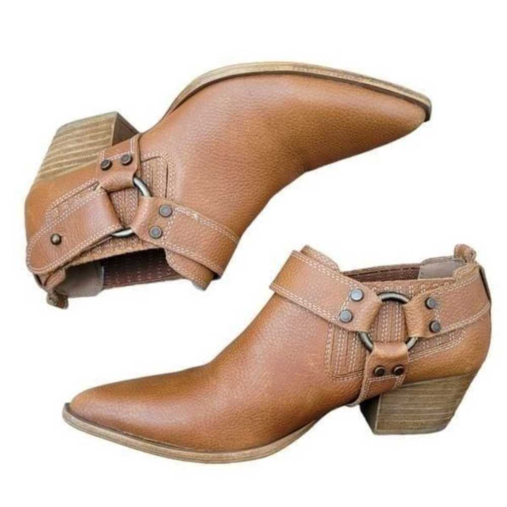 Dingo Cognac Kick Back Leather Low Boots - image 2