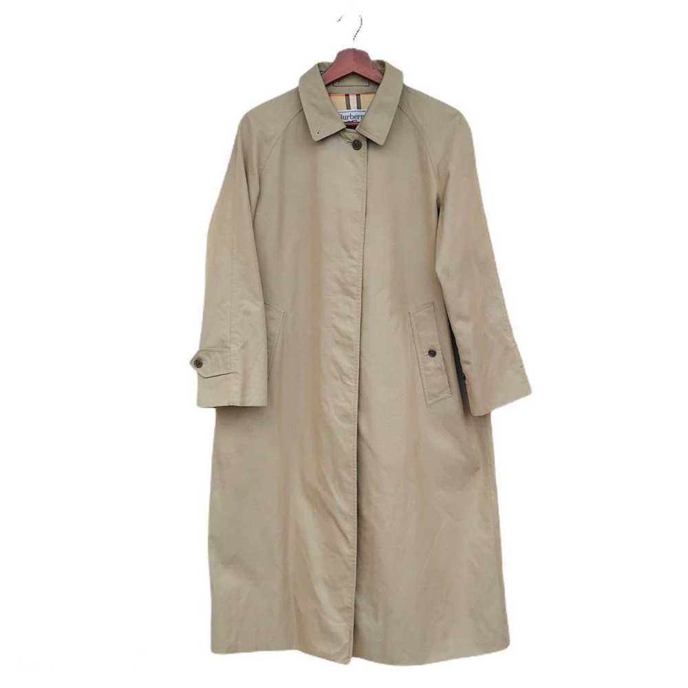 Burberry Vintage burberrys novacheck long jacket - image 2