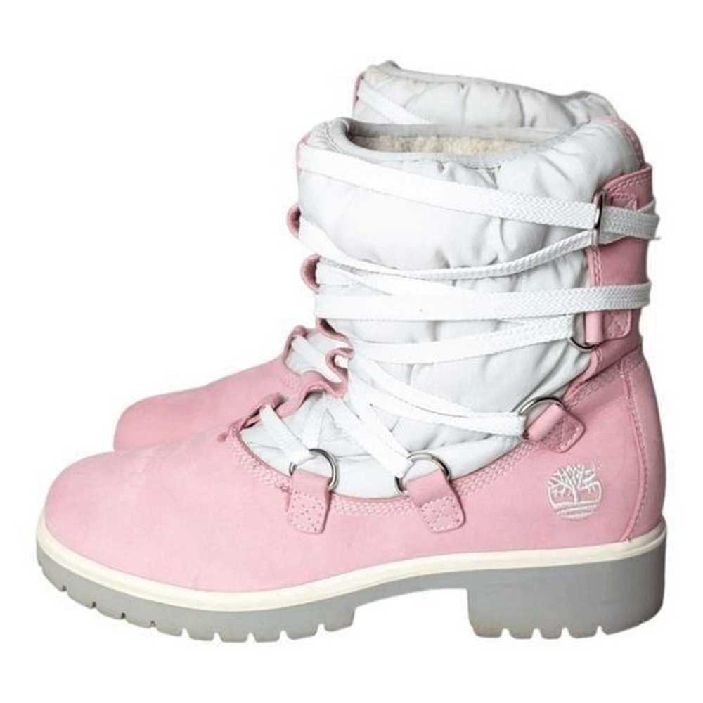 TIMBERLAND Puffy Boot 'Pink' Size 8M - image 2