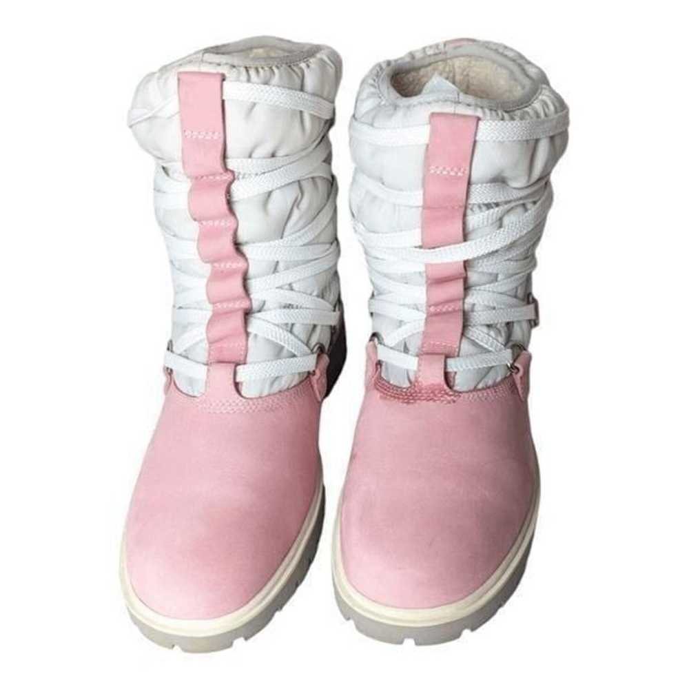 TIMBERLAND Puffy Boot 'Pink' Size 8M - image 4