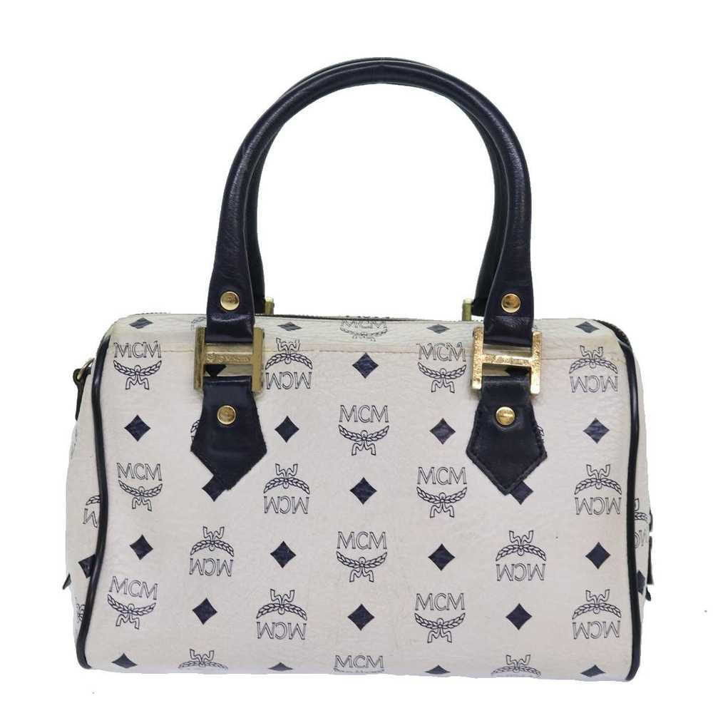 MCM MCM Vicetos Logogram Hand Bag PVC Leather 2wa… - image 2