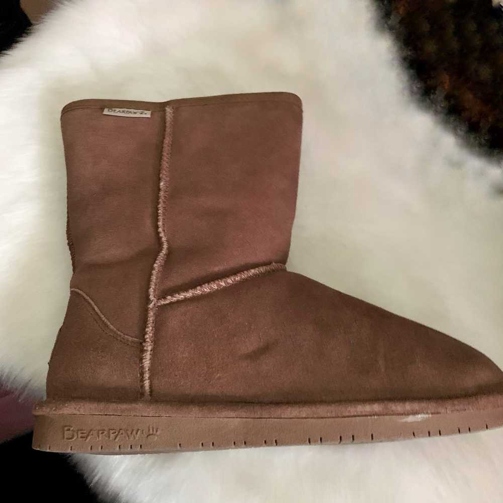 Bearpaw Brown Emma Short Women's Winter Boots Che… - image 5