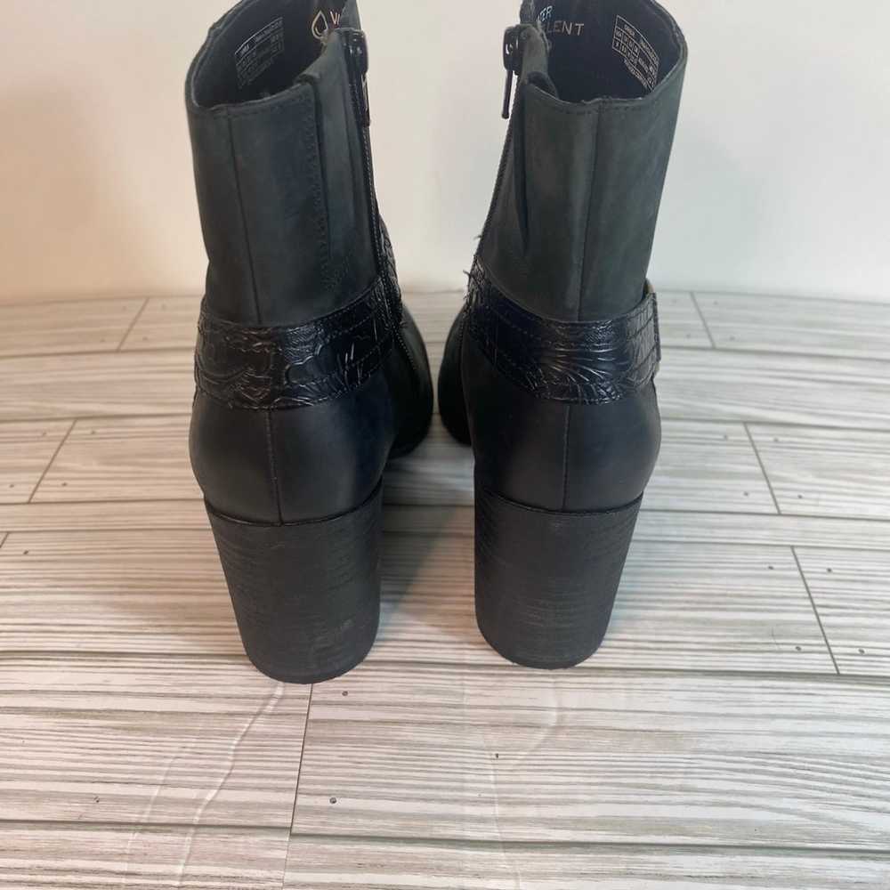 VIONIC Carnelia Leather Booties size 9 NWOT - image 6