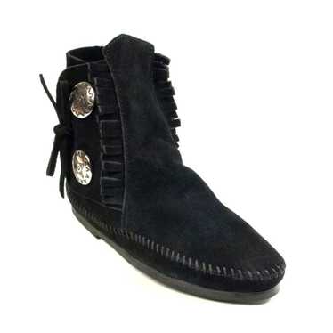 Minnetonka | Suede Ankle Bootie