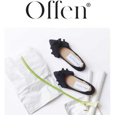 Offen Offen pointed-FRIN / BLACK