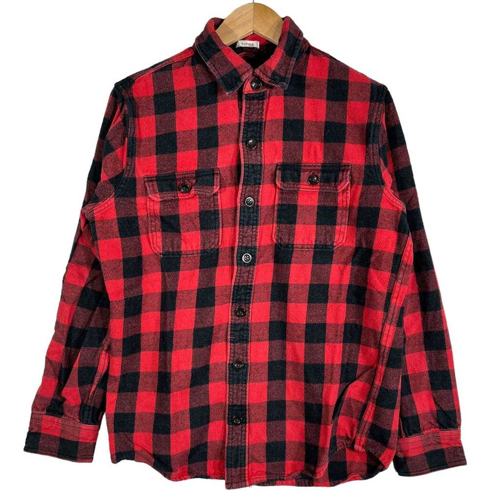 Abercrombie & Fitch Abercrombie & Fitch Plaid Fla… - image 1