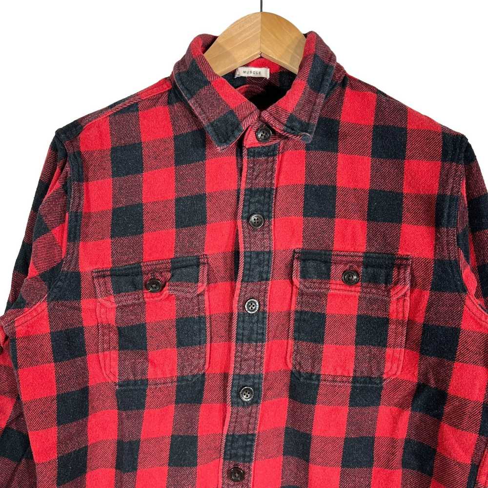 Abercrombie & Fitch Abercrombie & Fitch Plaid Fla… - image 2