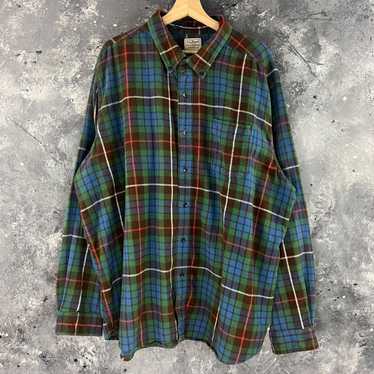 L.L. Bean × Vintage Vintage LL Bean plaid flannel - image 1