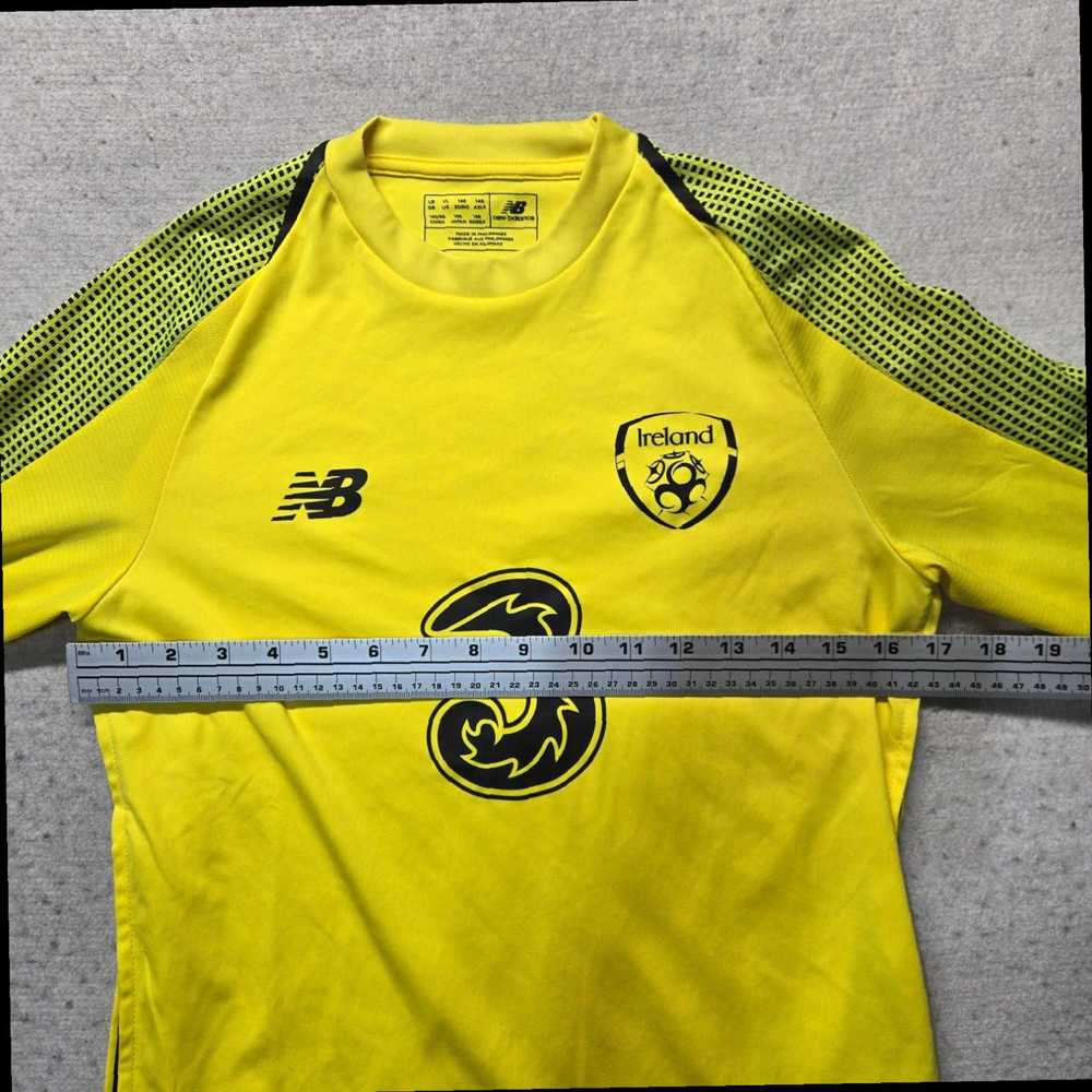 New Balance Big Boys' Long Sleeve Yellow Ireland … - image 4