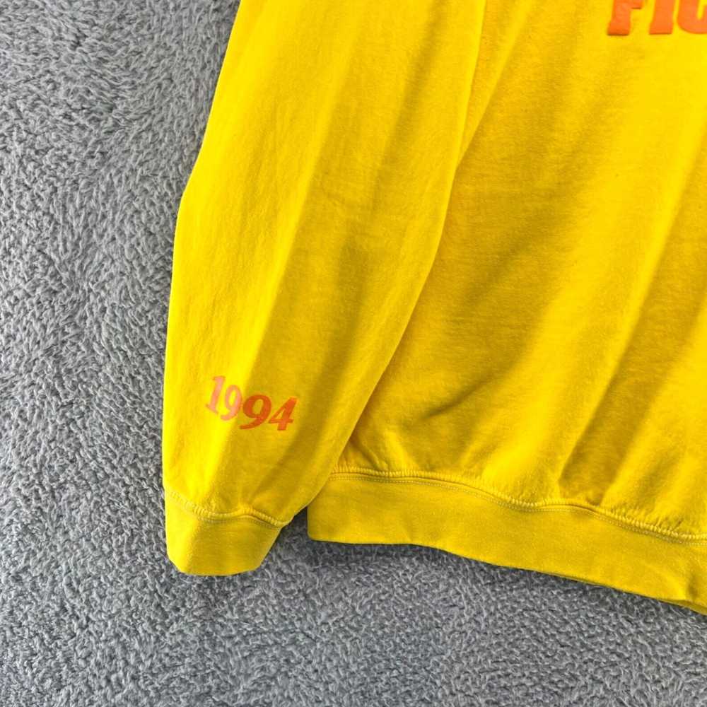 Vintage Yellow Crewneck Graphic Pullover Movie Ju… - image 3