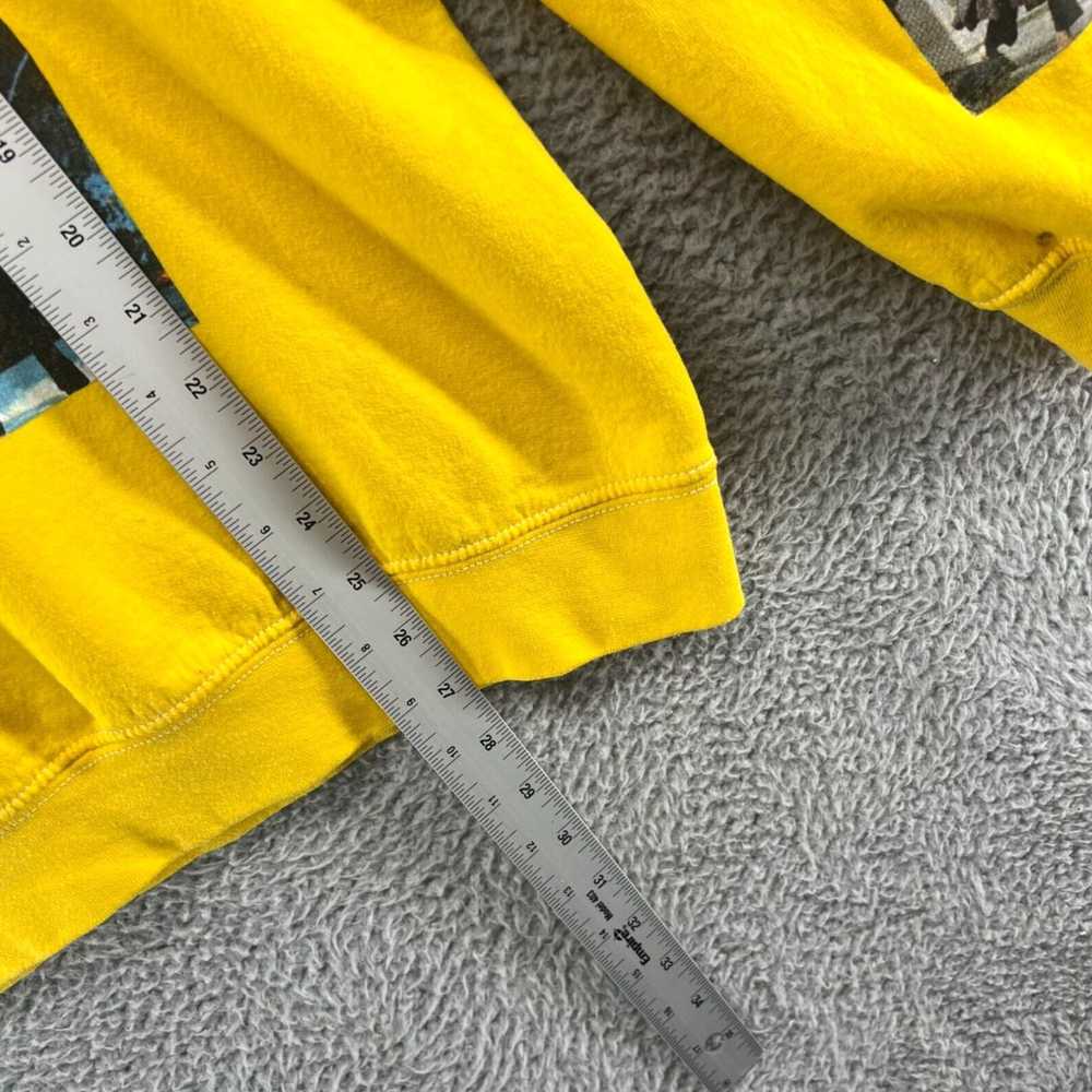 Vintage Yellow Crewneck Graphic Pullover Movie Ju… - image 5