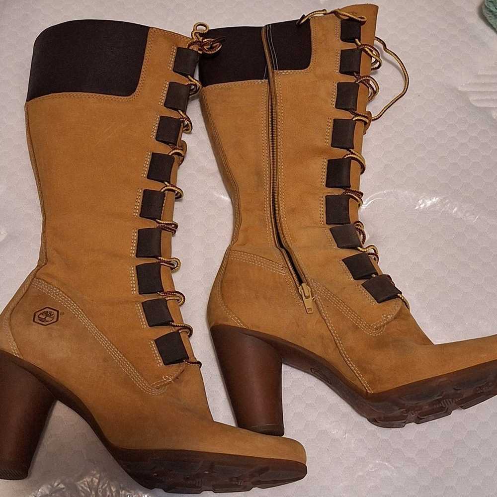 Womans size 7 Timberland boots - image 2