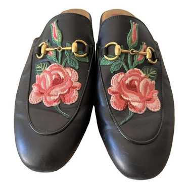 Gucci Princetown leather flats