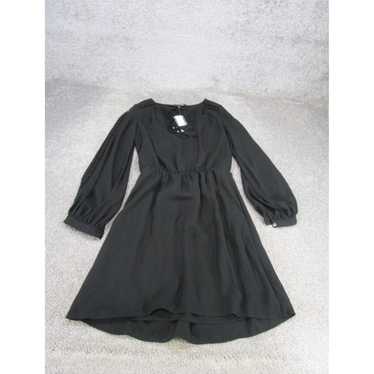 White House Black Market Elegant Puff Sleeve Blac… - image 1