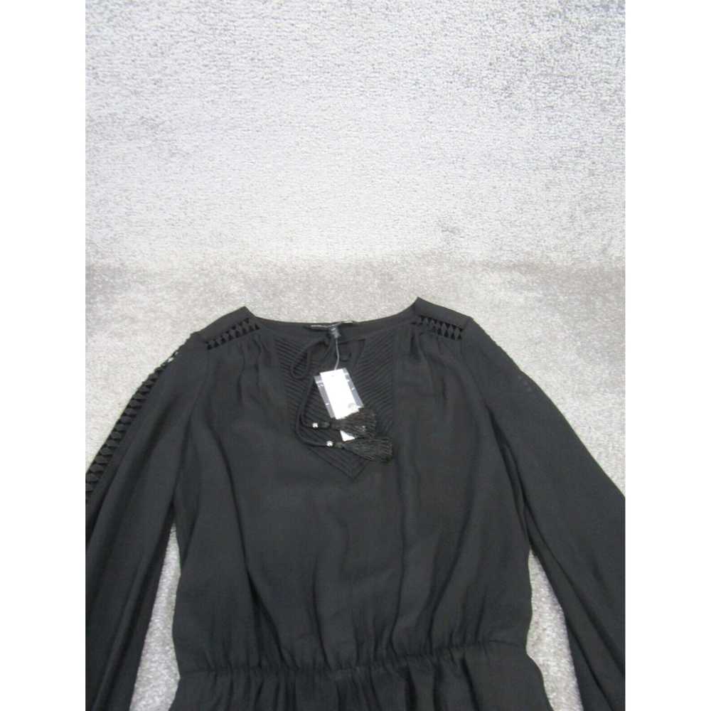 White House Black Market Elegant Puff Sleeve Blac… - image 2