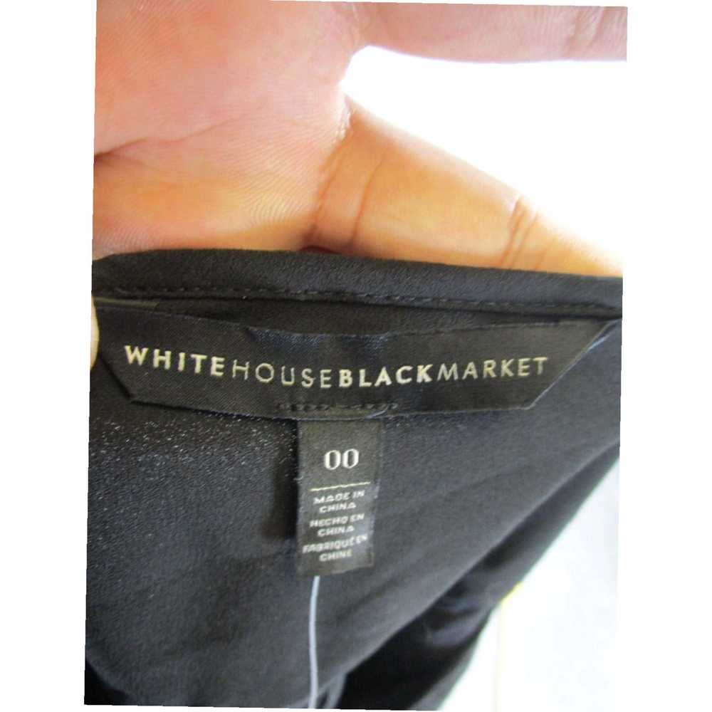 White House Black Market Elegant Puff Sleeve Blac… - image 7