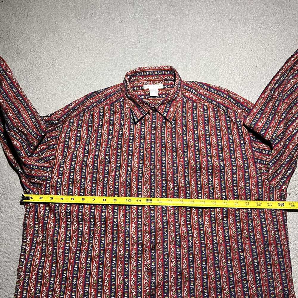 Vintage Authentic Classic Mens Striped Abstract B… - image 4