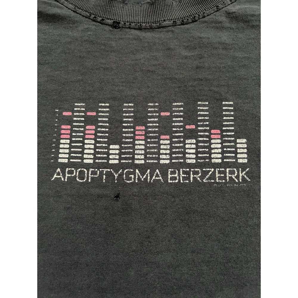 Hanes Vintage Apoptygma Berzerk Rare Y2K Distress… - image 10