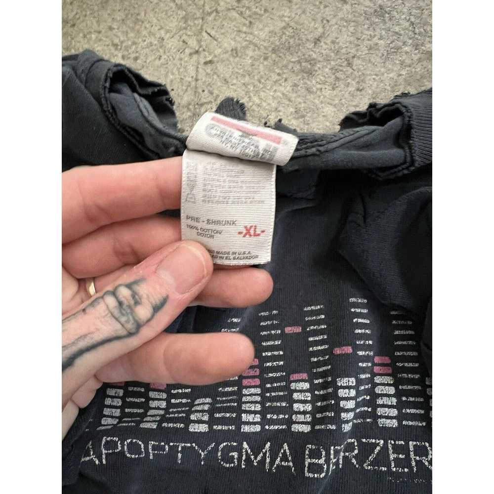 Hanes Vintage Apoptygma Berzerk Rare Y2K Distress… - image 9