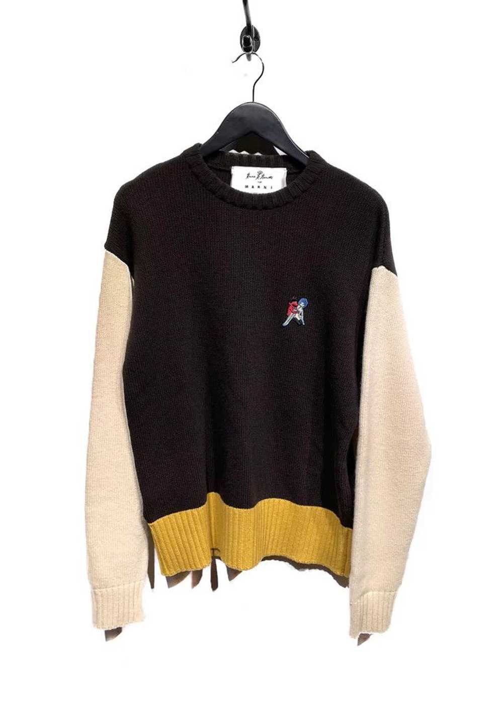 Marni Marni X Bruno Bozzetto Brown Wool Sweater - image 2