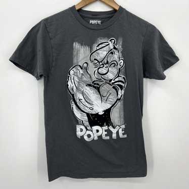 Vintage Popeye on sale the Sailor Man 1993 Made in USA Single Stitch Black XL T-Shirt